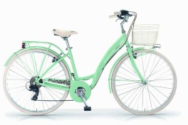 City Bike donna primavera 26'' 6v mbm verde menta