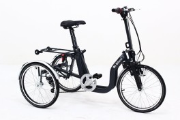 Anthracite folding adult tricycle by blasi
