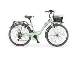 Bicicletta donna olanda agorà verde menta mbm