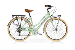 Bicicletta trekking donna Andromeda verde Speedcross
