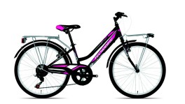 Coral 6S 24" Young Women's City Bike - Steel - Tecnobike