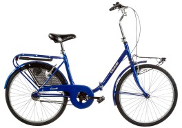Bikescletta pieghevole 24'' argento