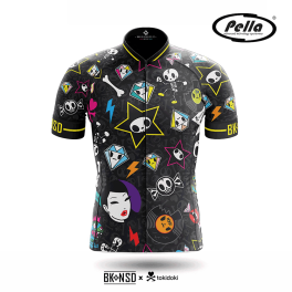 Tokidoki Punk men's short sleeve cycling jersey - Pella