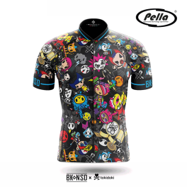 Tokidoki Rock men's short sleeve cycling jersey - Pella