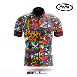 Tokidoki Tiger men's short sleeve cycling jersey - Pella