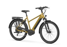 Bicicletta elettrica trekking donna batteria integrata Medeo T10 Gazelle