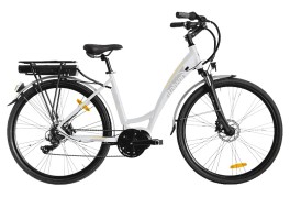 City bike elettrica Pearl Lite Italwin Bianco