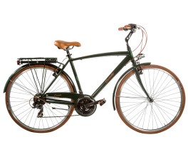 Bici Uomo Sport Vintage verde