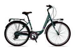 Adele 6S 26" Women's City Bike - aluminum - Tecnobike