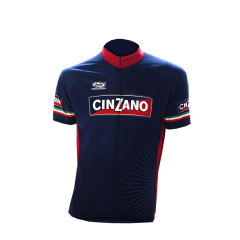 Cinzano Short Sleeve Cycling Jersey - Pella