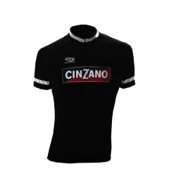 Short Sleeve Cycling Jersey - Cinzano Vintage - Pella