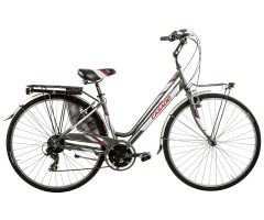 Dea 28'' Women's Trekking Bike Aluminum 6S Cicli Casadei