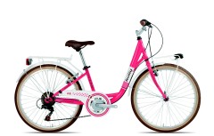 Holly 6S 24" Young Women's City Bike - Steel - Tecnobike