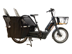 Bici Elettrica Cargo Bike U-Cargo Family Addbike
