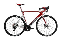 Bici Corsa Dolomiti R 28" 11V Lombardo cromo/Rosso