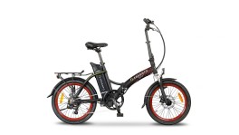 Piuma + Folding Electric Bike - Argento