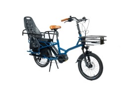 Bici Elettrica Cargo Bike compattabile Capsule Kiffy Viola