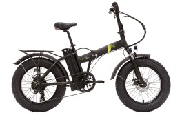 E-fat bike elettrica pieghevole folding ebig Wayel nero