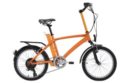 E-bike compatta gotham wayel arancio