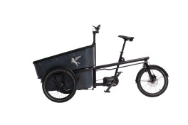 Electric cargo bike Pony Cargo - Black Iron Horse