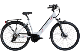 City bike elettrica Trend Italwin bianco