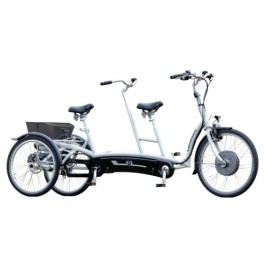 Twinny Plus Tandem 3 ruote, triciclo doppio 