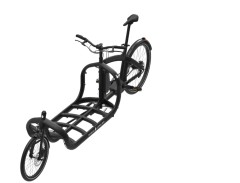 Cargobike triciclo Elettrico Cargo Triobike