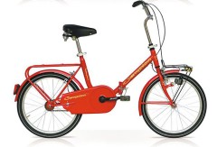 Bikescletta pieghevole 20'' rosso